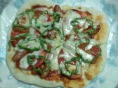 簡単!好きな具トッピング♪色んなバリエーションピザ